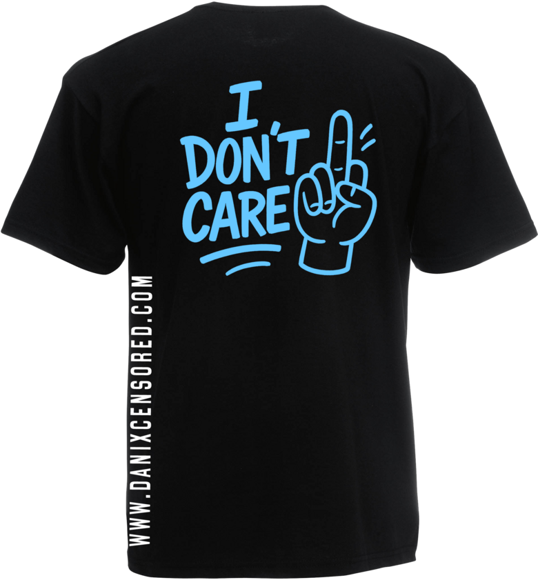 Tshirt I don't care